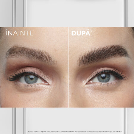 Mascara pentru fixarea sprancenelor Infaillible 24H Brow Lamination, 5 ml, Loreal Paris 631013