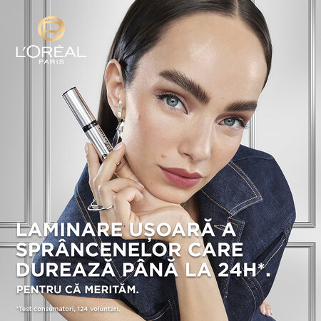 Mascara pentru fixarea sprancenelor Infaillible 24H Brow Lamination, 5 ml, Loreal Paris 631018