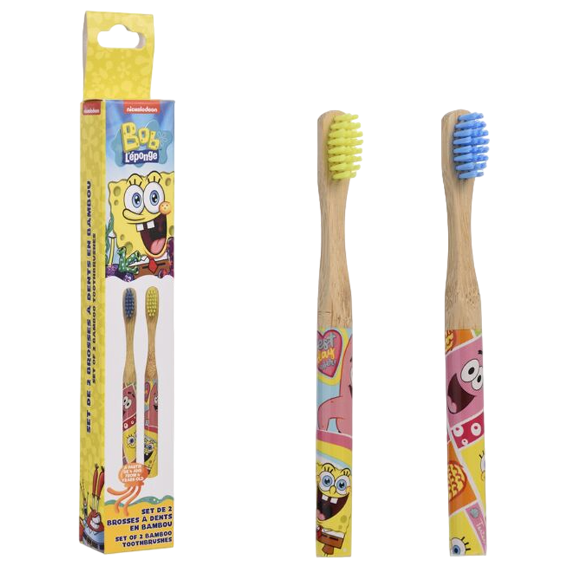 Set periute de dinti Sponge Bob, 2 buc, Take Care