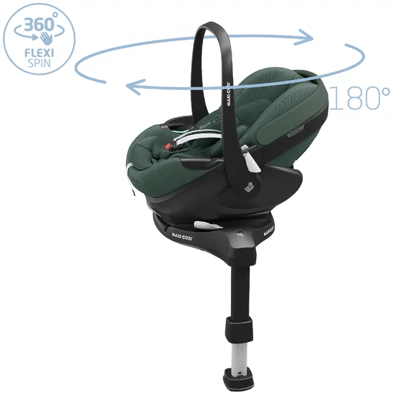 Scoica auto Pebble 360 Pro2, 40 - 87 cm, Essential Green, Maxi Cosi