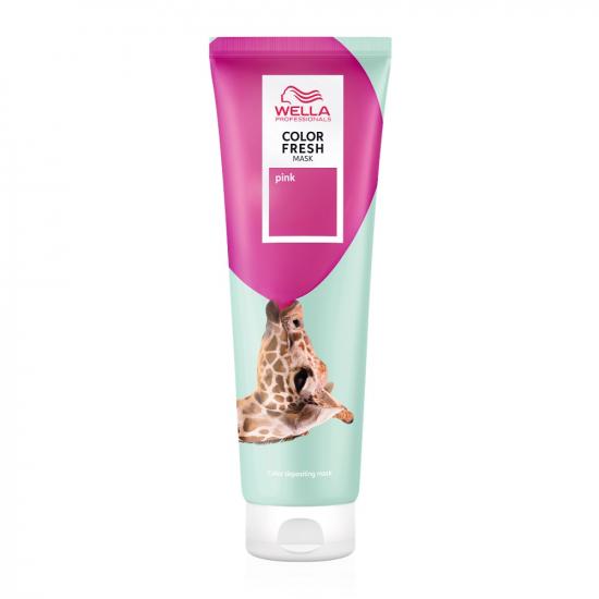 Tratament Masca cu pigmenti de culoare roz, Color Fresh Pink, 150 ml, Wella