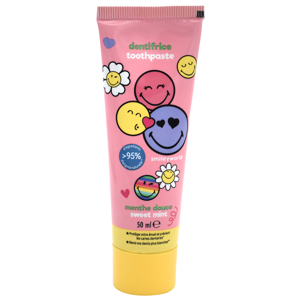 Pasta de dinti pentru copii Smiley, + 6 ani, 50 ml, Take Care