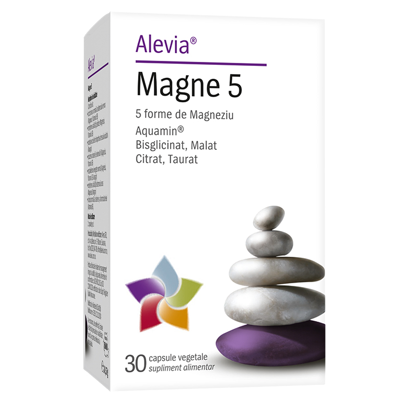 Magne 5, 30 capsule vegetale, Alevia