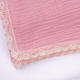 Set trusou muselina, 8 piese, +0 luni, Roz/Alb, Twindeco 631361