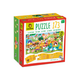 Puzzle pentru copii 1 2 3 Ferma, 3 ani+, 25 piese, Ludattica 631507