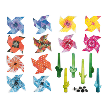 Set Origami pentru incepatori Moristi de vant, 5 ani+, Ludattica 631516