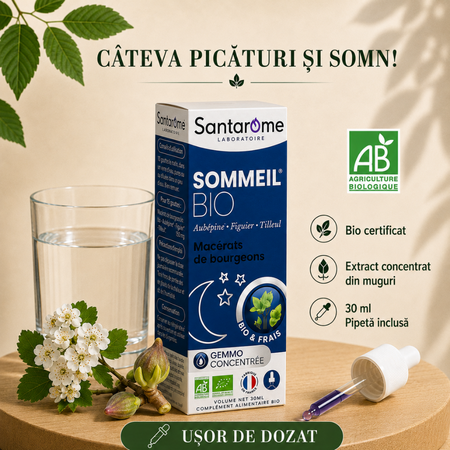 Sommeil Bio, 30 ml, Santarome 806672