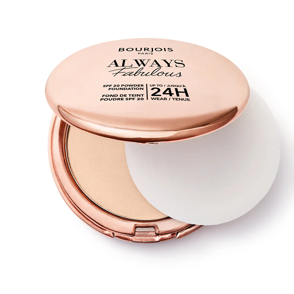 Fond de ten compact Always Fabulous, 7 g, Ivory 125, Bourjois