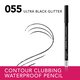 Creion de ochi Contour Clubbing, 55 Black Glitter, 1.2 g, Bourjois 631900