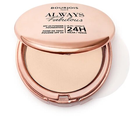 Fond de ten compact Always Fabulous, Rose Ivory 100, 7 g, Bourjois 631840