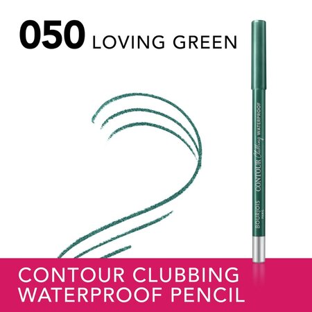 Creion de ochi Contour Clubbing, Loving Green, 1.2 g, Bourjois 631897