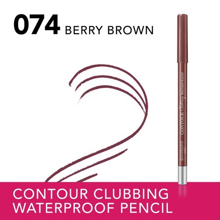 Creion de ochi Contour Clubbing, Berry Brown, 1.2 g, Bourjois 631894