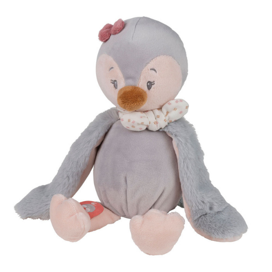 Jucarie plus Pinguinul Sasha, 28 cm, Nattou