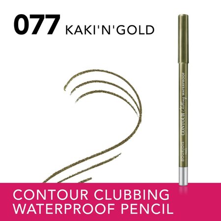 Creion de ochi Contour Clubbing, Kaki`n`Gold, 1.2 g, Bourjois 631888