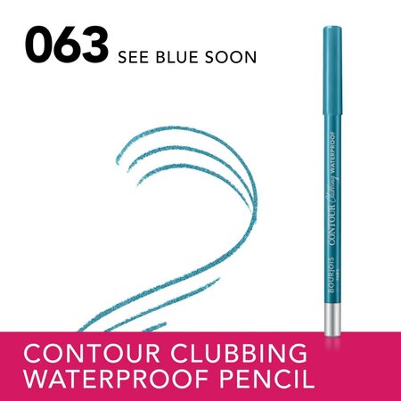 Creion de ochi Contour Clubbing, Sea Blue Soon, 1.2 g, Bourjois 631906