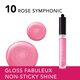 Luciu de buze Fabuleux Gloss, 10 Rose Symphonic, 3.5 ml, Bourjois 631924