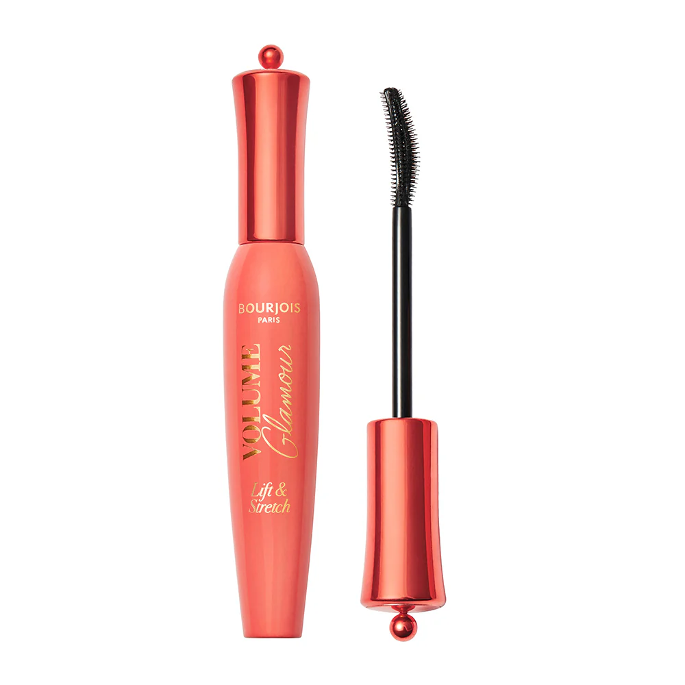 Mascara Volume Glamour Lift & Stretch, 01 Black, 12 ml, Bourjois