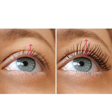 Mascara Volume Glamour Lift & Stretch, 01 Black, 12 ml, Bourjois 631941