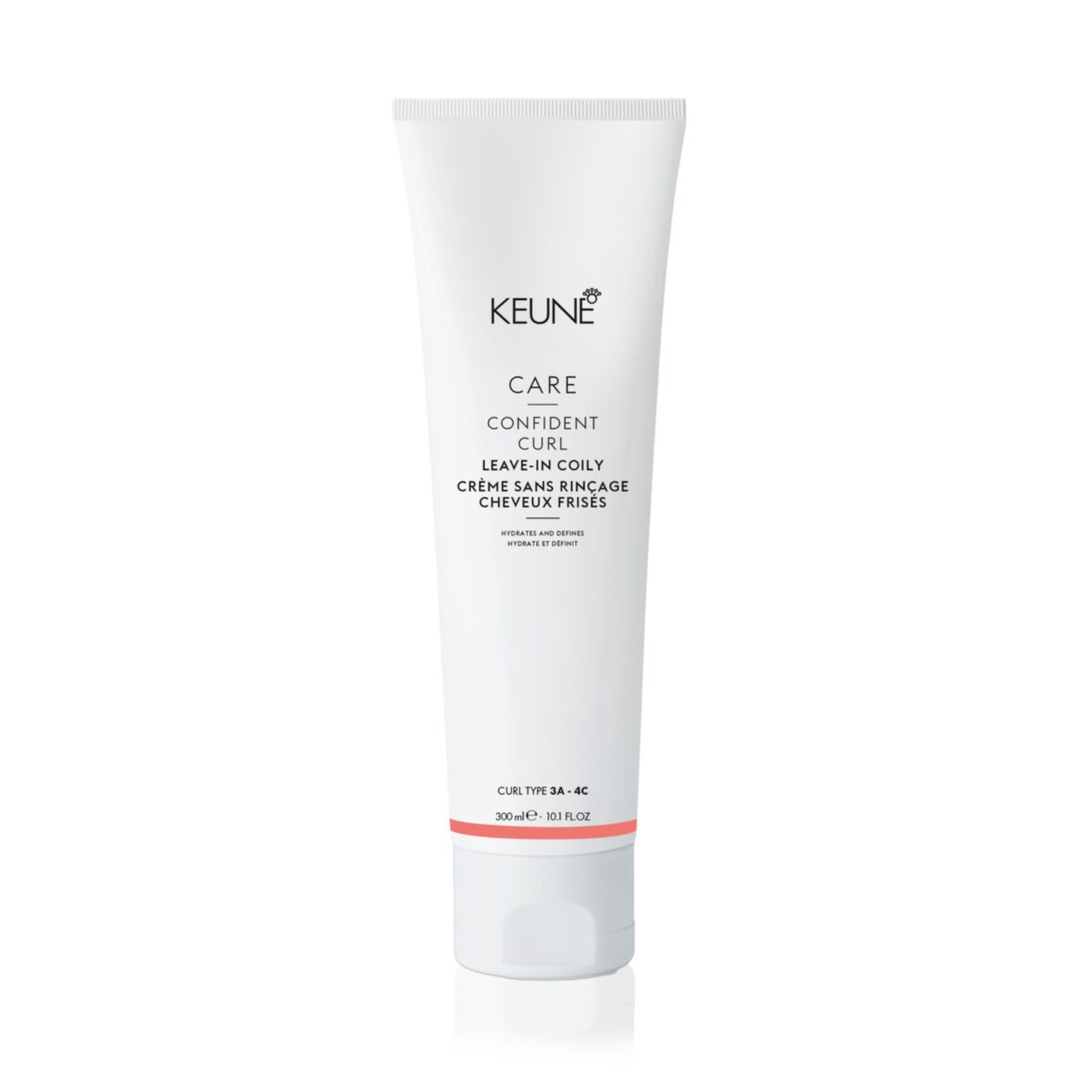 Crema pentru par foarte cret Leave in Coily Care Confident Curl, 300 ml, Keune