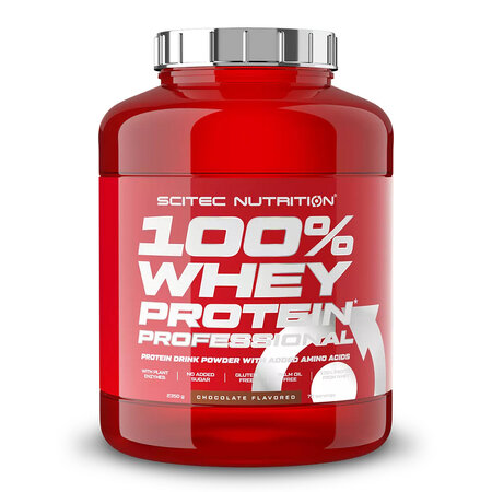 Proteina din zer cu aroma de vanilie 100% Whey Protein Professional, 2350 g, Scitec Nutrition