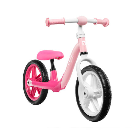 Bicicleta fara pedale Alex cu roti din spuma EVA, 3+ ani, BubbleGum, Lionelo 632657