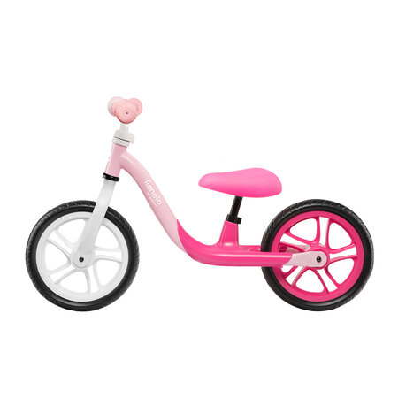 Bicicleta fara pedale Alex cu roti din spuma EVA, 3+ ani, BubbleGum, Lionelo 632654