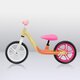 Bicicleta fara pedale Alex cu roti din spuma EVA, 3+ ani, BubbleGum, Lionelo 632660