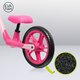Bicicleta fara pedale Alex cu roti din spuma EVA, 3+ ani, BubbleGum, Lionelo 632662