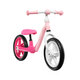 Bicicleta fara pedale Alex cu roti din spuma EVA, 3+ ani, BubbleGum, Lionelo 632657