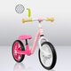 Bicicleta fara pedale Alex cu roti din spuma EVA, 3+ ani, BubbleGum, Lionelo 632658