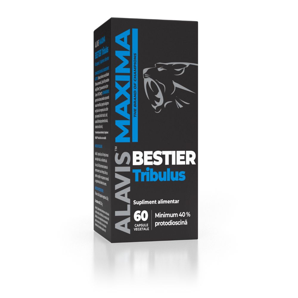 Bestier Tribulus, 60 capsule vegetale, Alavis Maxima