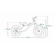 Bicicleta fara pedale Bart Air cu roti gonflabile, 2+ ani, Pink Violet, Lionelo 632701
