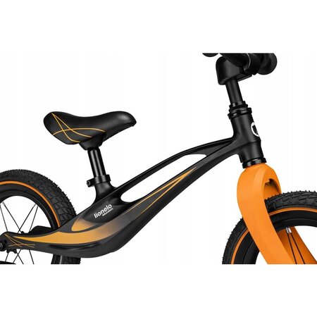 Bicicleta fara pedale Bart Air cu roti gonflabile, 2+ ani, Black, Lionelo 632751