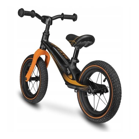 Bicicleta fara pedale Bart Air cu roti gonflabile, 2+ ani, Black, Lionelo 632760
