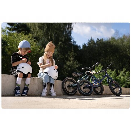 Bicicleta fara pedale Bart Air cu roti gonflabile, 2+ ani, Green Forest, Lionelo 632735