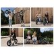 Bicicleta fara pedale Bart Air cu roti gonflabile, 2+ ani, Green Forest, Lionelo 632745