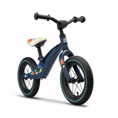 Bicicleta fara pedale Bart Air cu roti gonflabile, 2+ ani, Blue Navy, Lionelo 632719