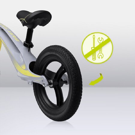 Bicicleta fara pedale Bart Tour, Grey Stone, Lionelo 632913
