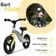 Bicicleta fara pedale Bart Tour, Grey Stone, Lionelo 632924