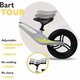 Bicicleta fara pedale Bart Tour, Grey Stone, Lionelo 632926