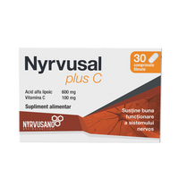 Nyrvusal plus C, 30 comprimate, Nyrvusano