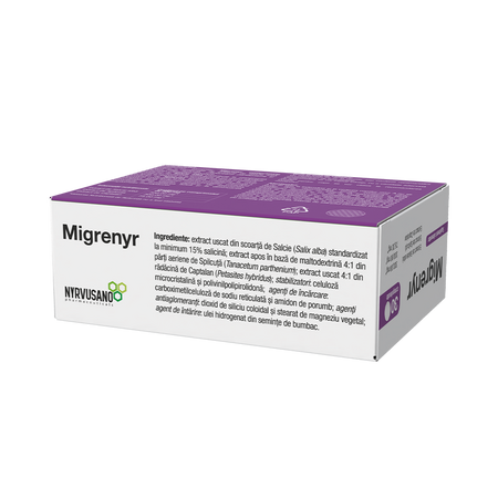Migrenyr, 30 comprimate, Nyrvusano 788698
