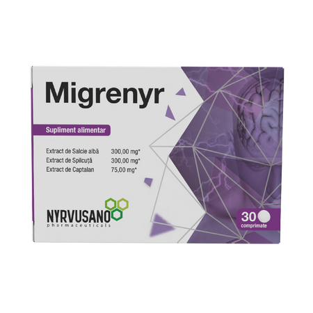 Migrenyr, 30 comprimate, Nyrvusano 788697
