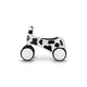 Bicicleta cu 4 roti din spuma EVA Sammy fara pedale, 12 - 36 luni, White, Lionelo 633106