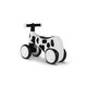 Bicicleta cu 4 roti din spuma EVA Sammy fara pedale, 12 - 36 luni, White, Lionelo 633105
