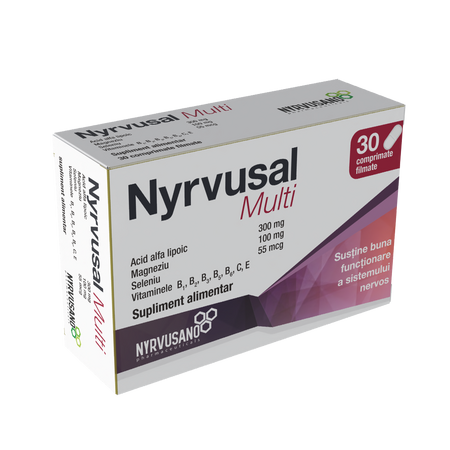 Nyrvusal Multi, 30 comprimate, Nyrvusano 788740