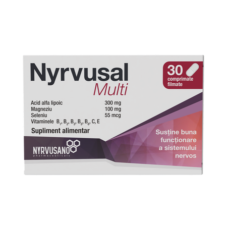 Nyrvusal Multi, 30 comprimate, Nyrvusano 788739