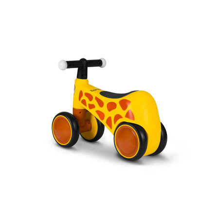 Bicicleta cu 4 roti din spuma EVA Sammy fara pedale, 12 - 36 luni, Yellow Honey, Lionelo 633140