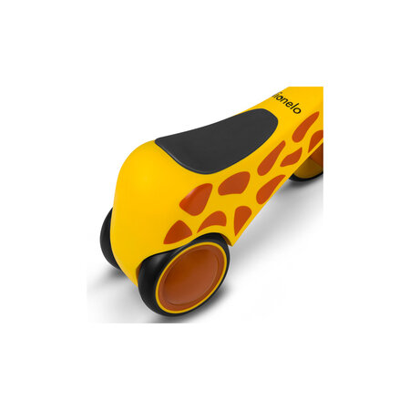 Bicicleta cu 4 roti din spuma EVA Sammy fara pedale, 12 - 36 luni, Yellow Honey, Lionelo 633136