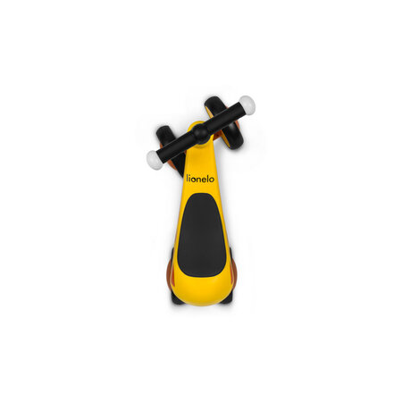 Bicicleta cu 4 roti din spuma EVA Sammy fara pedale, 12 - 36 luni, Yellow Honey, Lionelo 633134
